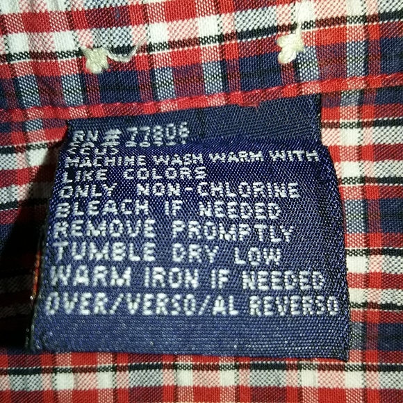 Tommy Hilfiger men's casual long sleeve shirt size XXL - Picture 7 of 7